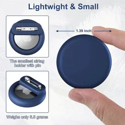 Hidden Pin AirTag Case Protective Holder - TechMegaShop